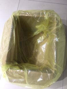 极速黄色平口袋80*80彩色塑料袋包装袋箱底袋分类W五金汽配螺丝袋