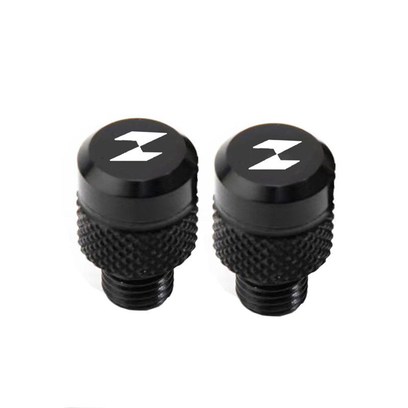 适用张雪500F ZX500F镜座孔堵头螺丝盖 cnc铝合金防尘镜座堵头 盖