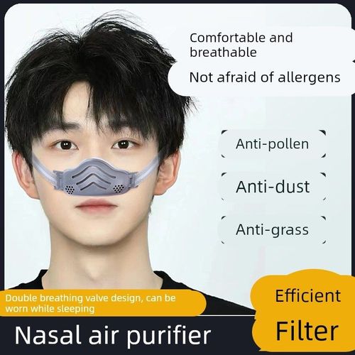 鼻罩口罩防过敏鼻炎专用喷雾猪鼻子防尘防工业粉尘花粉电焊工防尘