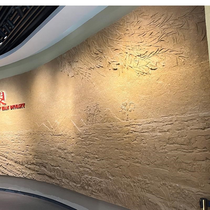 序厅叙事浮雕g壁画博物馆展览馆玻璃钢装饰雕刻接受来图定制可铸图片