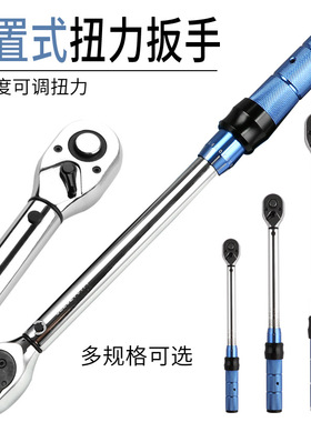 DZT/东哲扭力扳手可调式扭矩扳手精度公斤汽修机械工具扭力矩扳手