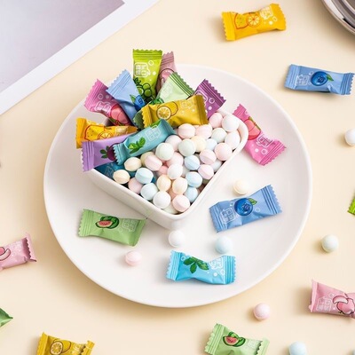 无糖维C薄荷糖约会清新口气办公室小零食网红爆款清润咽喉凉绵长