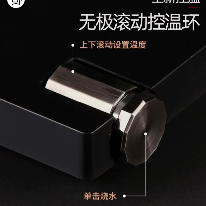 Hero轻智e电动手冲壶家用不锈钢咖啡控温壶滴漏式长嘴烧水壶600ml