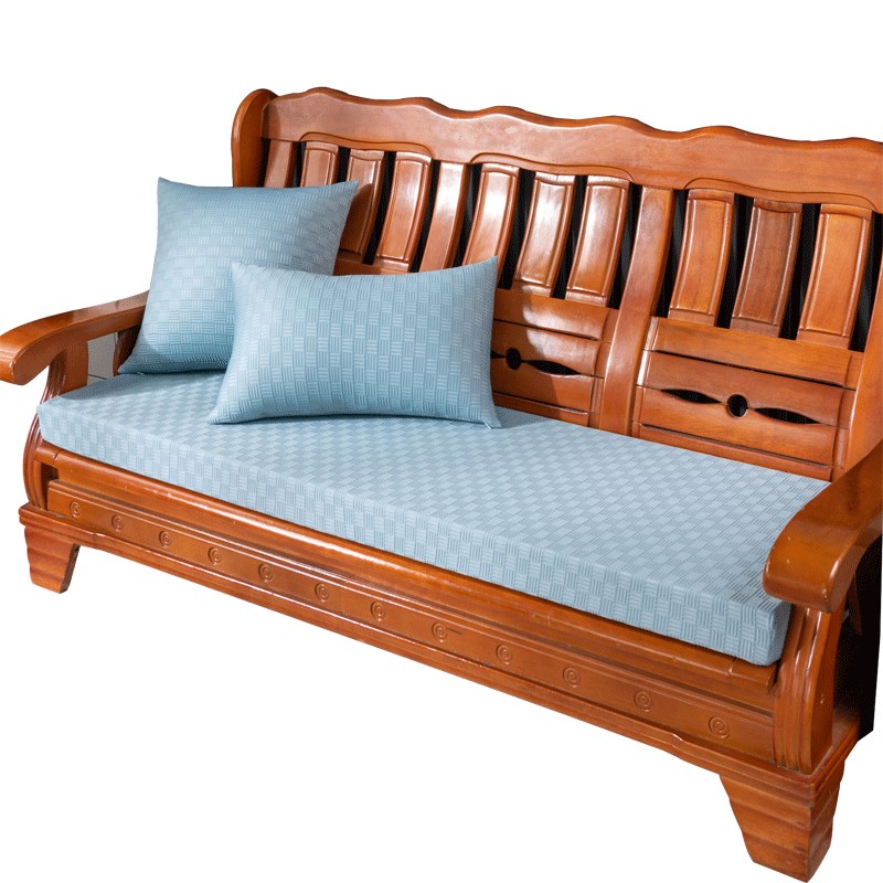 夏季凉感沙发座垫靠背垫新中式简约含F海绵老式红木实木坐垫沙发