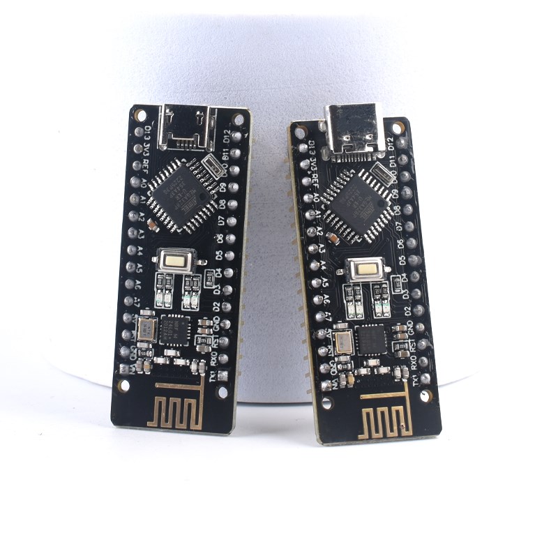 RF-Nacno兼容ATMEGA328P Nano V3.0集成NRF24L01无线CH340串口模