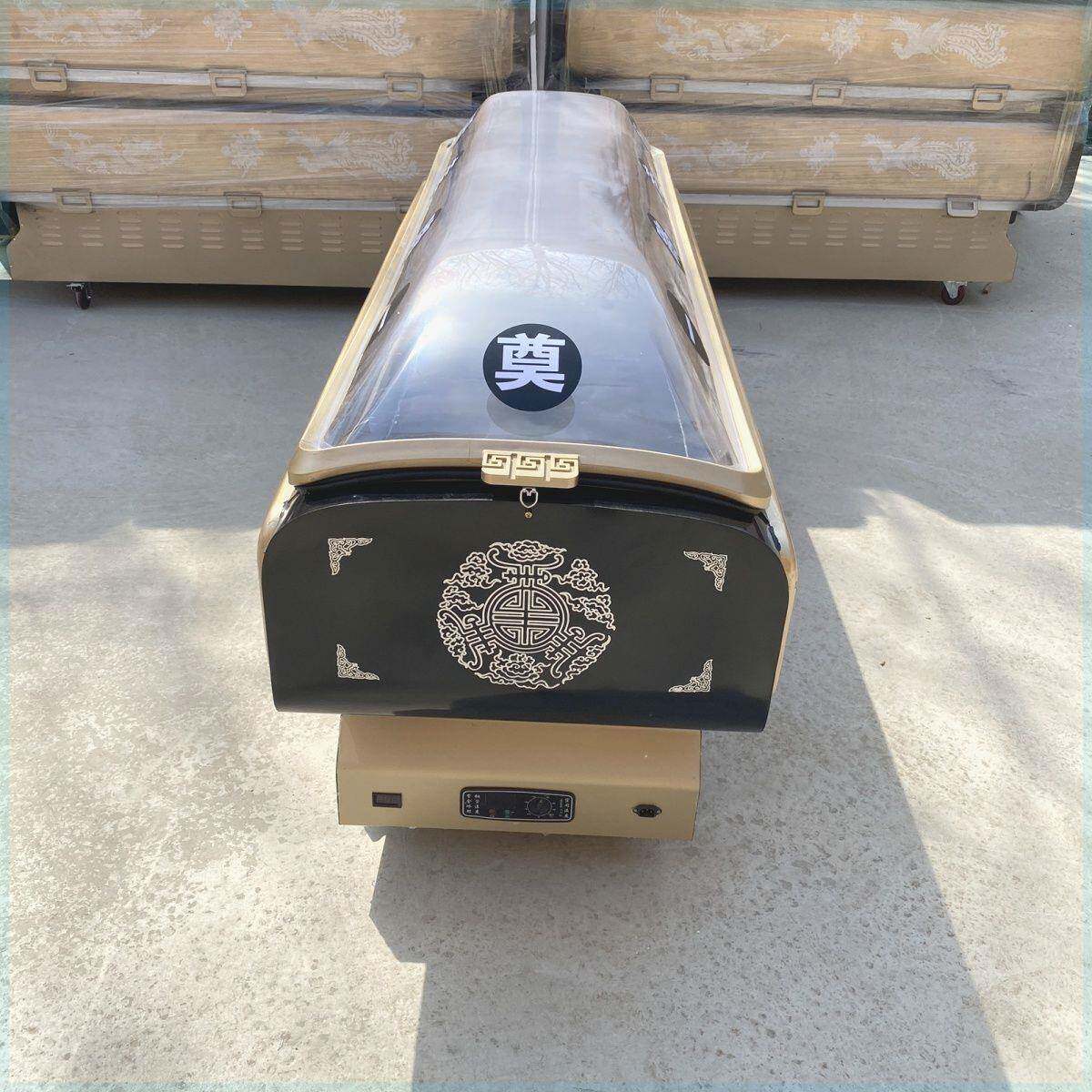 水晶棺冰棺手提冰棺冷藏棺冷冻棺死人冷冻棺材水晶棺材车载冰棺材