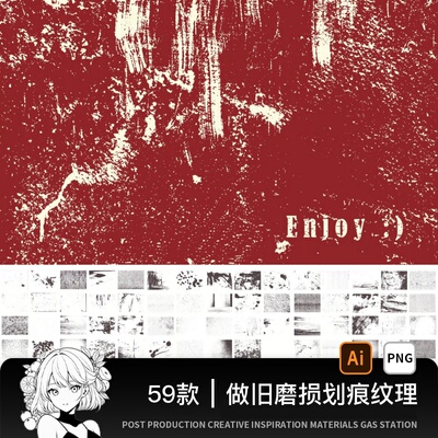 高清复古做旧废旧磨损划痕纹理背景底纹PS叠层图片设计素材png