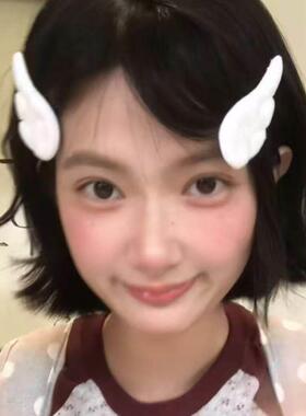 天使翅膀发夹可爱甜美日系侧边夹魔法少女碎发刘海夹头饰拍照道具