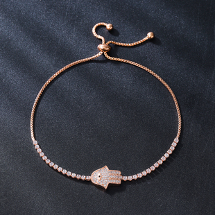 潮流配饰复古恶魔之眼手链女法蒂玛之手小众个性中东风礼物独特