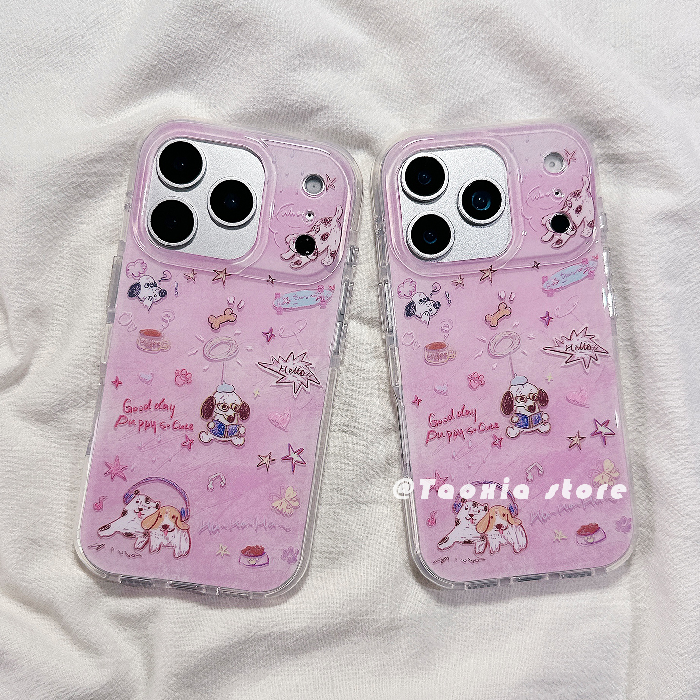 适用于iPhone亚克力可爱手机壳