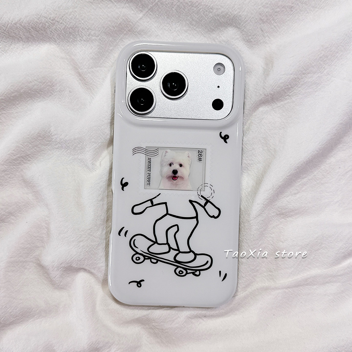 适用于iPhone小众趣味狗狗手机壳图片