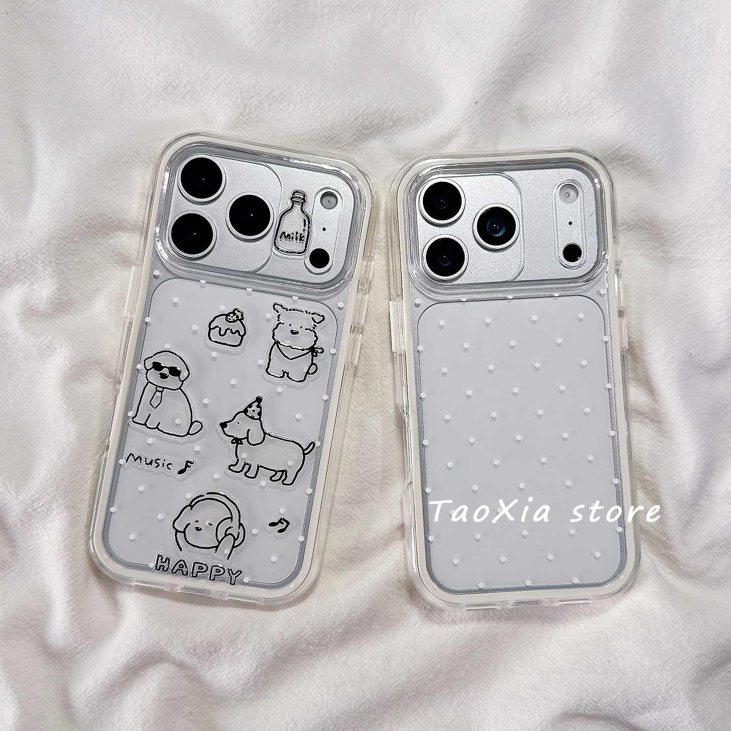 适用于iPhone亚克力卡通手机壳