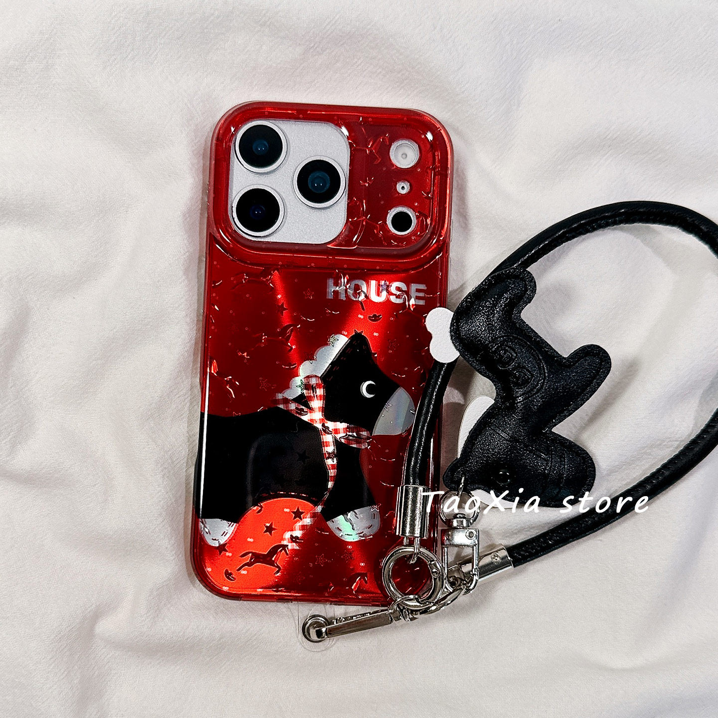 新年小马适用苹果17手机壳iphone17promax保护套16Pro硅胶15/14高级感13新款全包防摔挂件挂绳女款红色马年软,3C数码配件,手机保护套/壳,淘宝优惠券,粉丝福利购,淘宝优惠卷