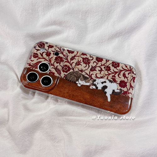 适用于iPhone复古ins秋冬手机壳