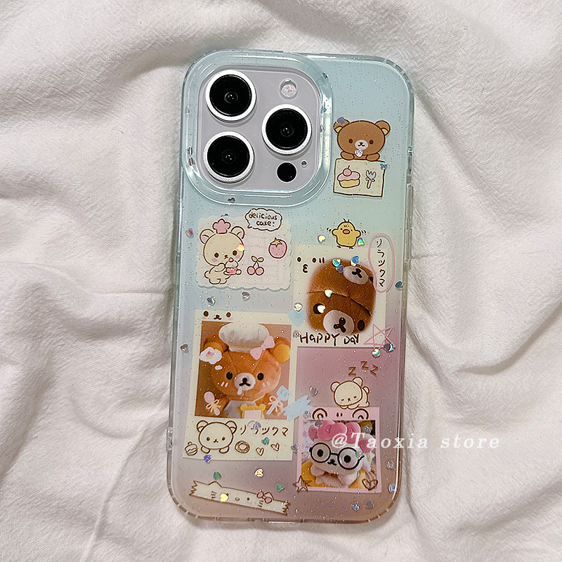 适用于iPhone亚克力可爱手机壳