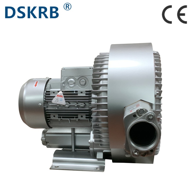 广东深圳市供应KRB-72S-3 4.3KW水族增氧曝气双段旋涡风机 气环泵