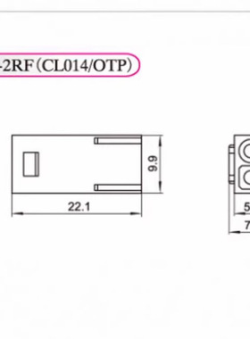 红星接插件HX45001-1RF 2RF 3RF CL014 OTP 连接器 间距4.5mm