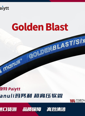 Manuli 玛努利 高压胶管总成 高压清洗机用 高压橡胶管 DN10 12