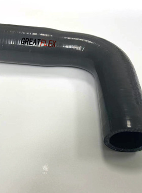 GREATFLEX灰色汽车变径硅胶弯管耐高温高压涡轮增压管ER90厂家