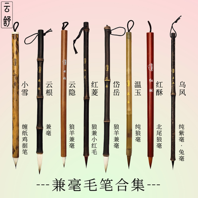 五体皆宜毛笔入门初学专业毛笔