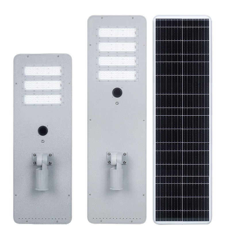 成品加工户外一体化太阳能灯外壳套件60W80W100W太阳能路灯铝壳厂