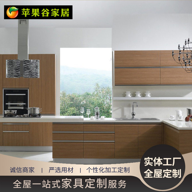 整体橱柜家居简约衣柜现代橱柜门欧式厨房烤漆