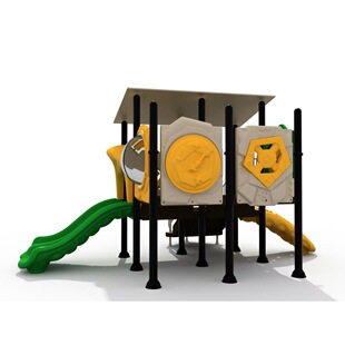 新款户外PE板滑梯游乐设备 幼儿园游乐场小区室外儿童滑梯组合