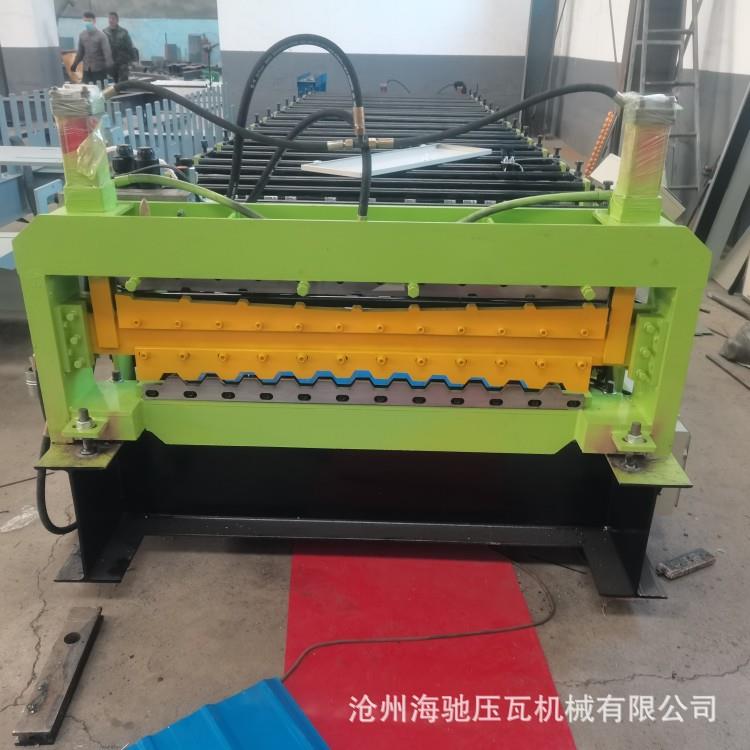 供应c21压瓦机搭接严密厦门压瓦机彩钢瓦设备海驰