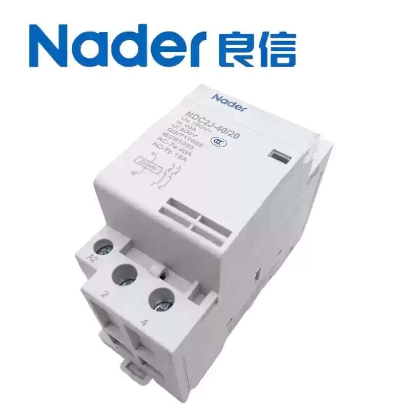 Nader上海良信电器NDC2J系列建筑用接触器NDC2J-16/20NDC2J-40/20