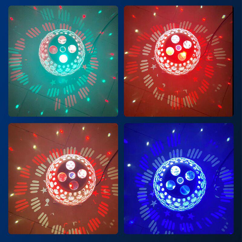 LED灯笼魔球灯舞台灯迪厅KTV包厢氛围灯酒吧图案七彩旋转效果灯