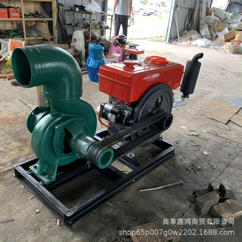 4寸汽油农用灌溉抽水泵防汛抗洪汽油抽水机四冲程风冷汽油自吸泵