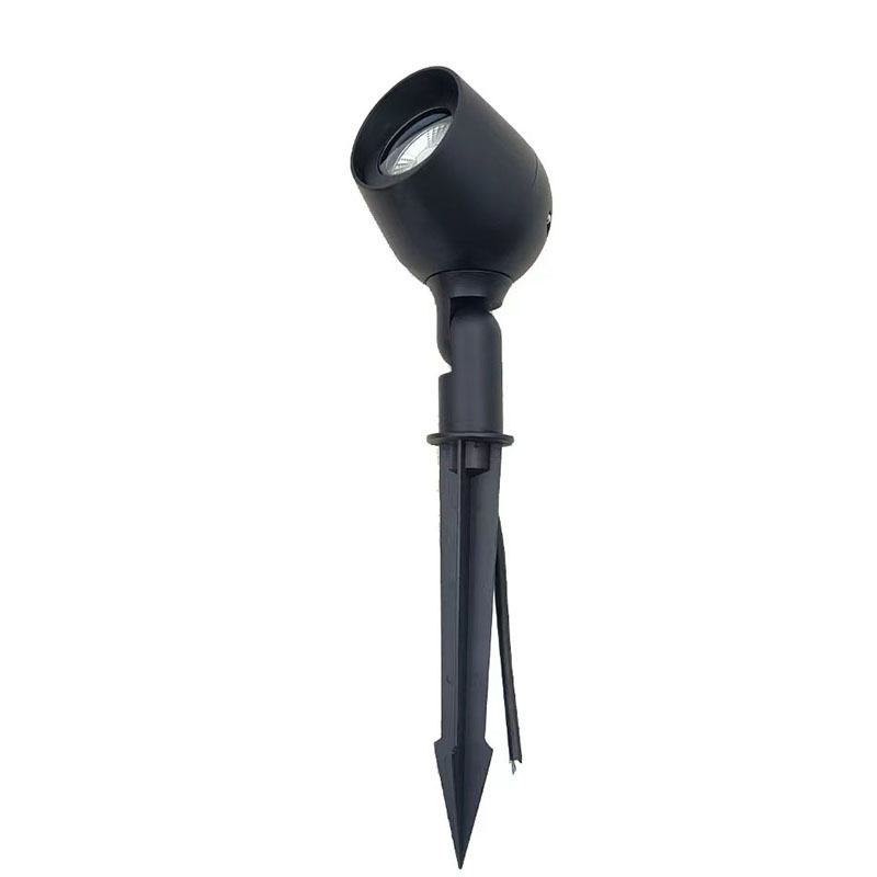 LED10W15W20W25WCOB地插灯外壳插地灯草坪灯庭院灯斜口压铸外壳