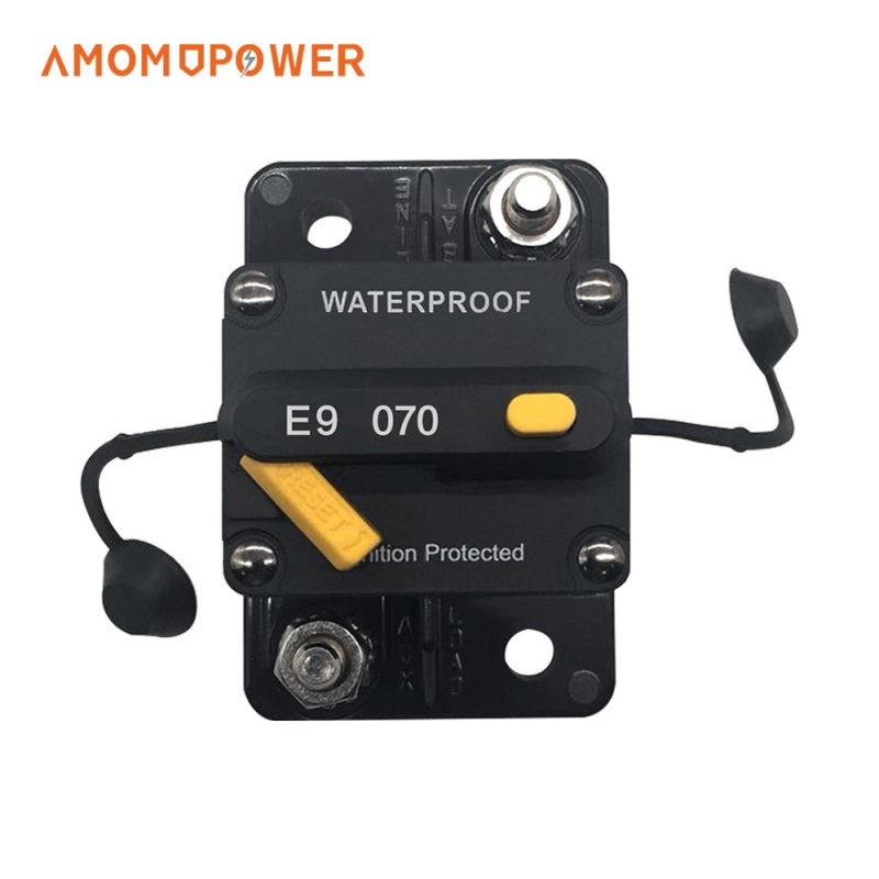 70A船舶游艇台湾品质手动复位带切换开关断路保护器防水断路器