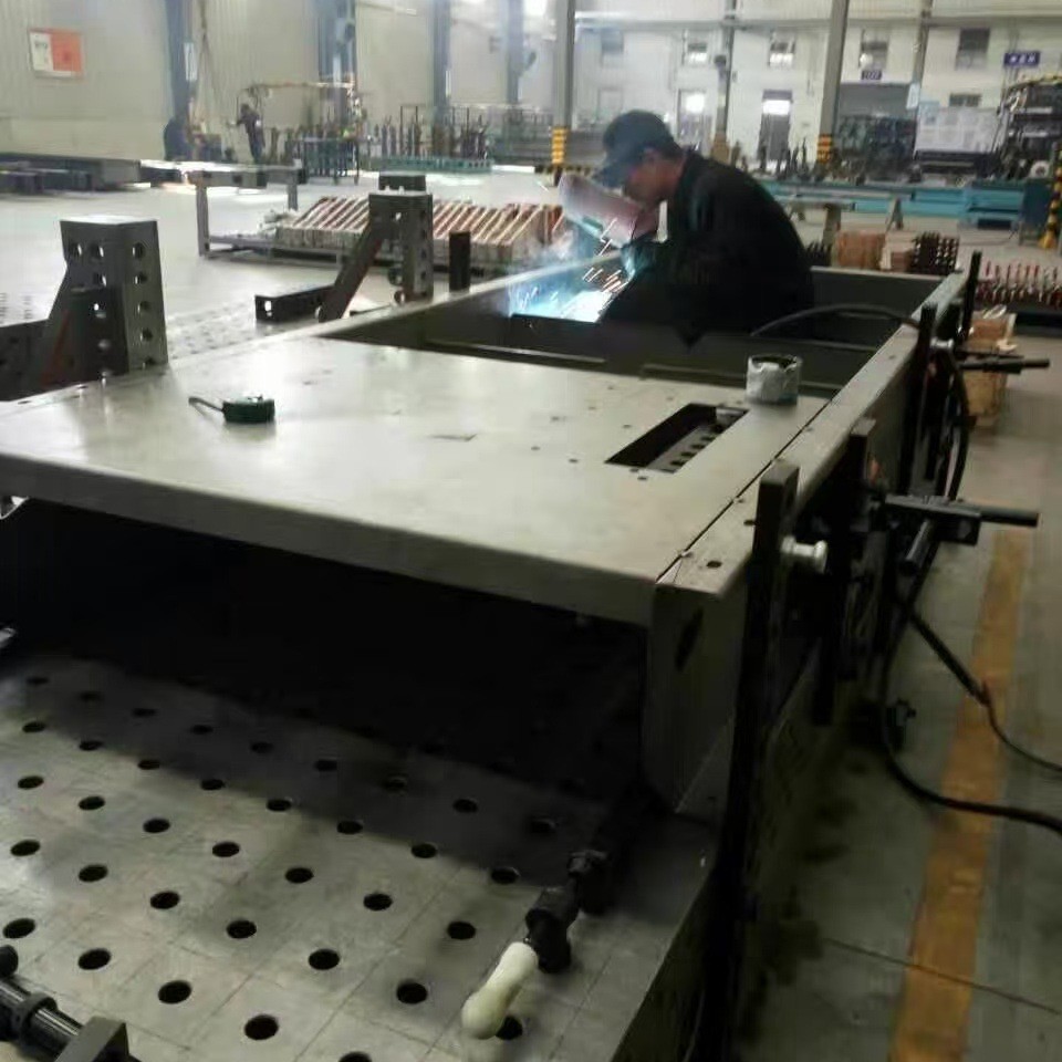 三维铸铁平台 划线测量焊接T型槽工作台三维柔性铸铁平台检验平板