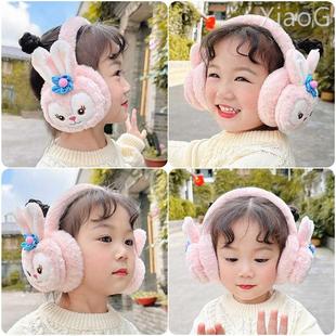 儿童耳罩冬天耳暖宝宝保暖女童护耳男童耳捂可爱耳包韩版防风加绒