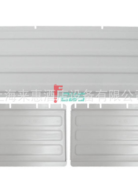 餐饮设备CAMBRO BC340KDP-480 多用车 - 单层挡板套组(斑点灰)