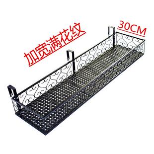 铁艺阳台栏杆挂式花架多层肉花盆架悬挂室内花架子置物架装饰欧式