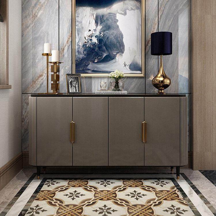 港式轻奢餐边柜现代简约进门入户客厅玄关柜多功能边柜储物收纳柜,住宅家具,餐边柜,淘宝优惠券,粉丝福利购,淘宝优惠卷