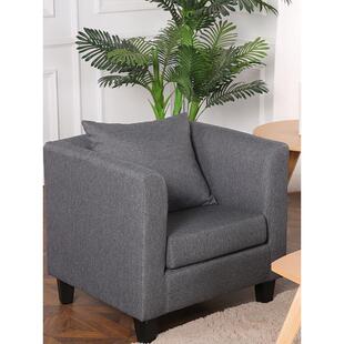 直销小户型布艺沙发单人双人沙发可拆洗网吧咖啡厅酒店沙发电脑椅