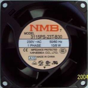 NMB 4715MS-23T-B新型号11938MB-B3N-NP 230V带过热保护 风扇