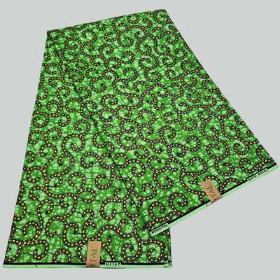 African wax fabric golden wax print 非洲蜡染布金粉棉6yard