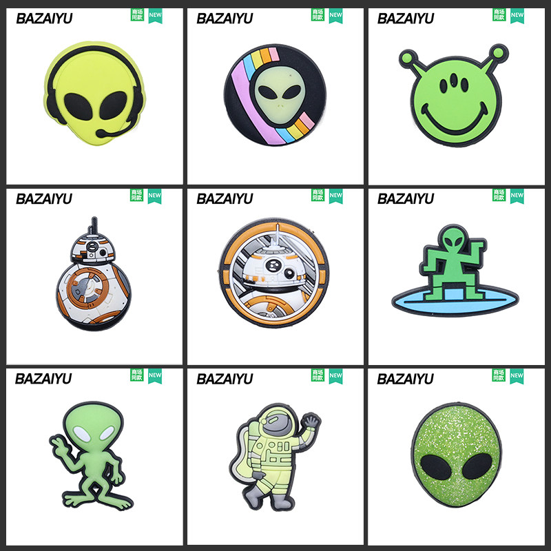 巴仔鱼洞洞鞋配饰高级感鞋扣配件外星人鞋花装饰适配Cross/Crocs,服饰配件/皮带/帽子/围巾,鞋扣,淘宝优惠券,粉丝福利购,淘宝优惠卷