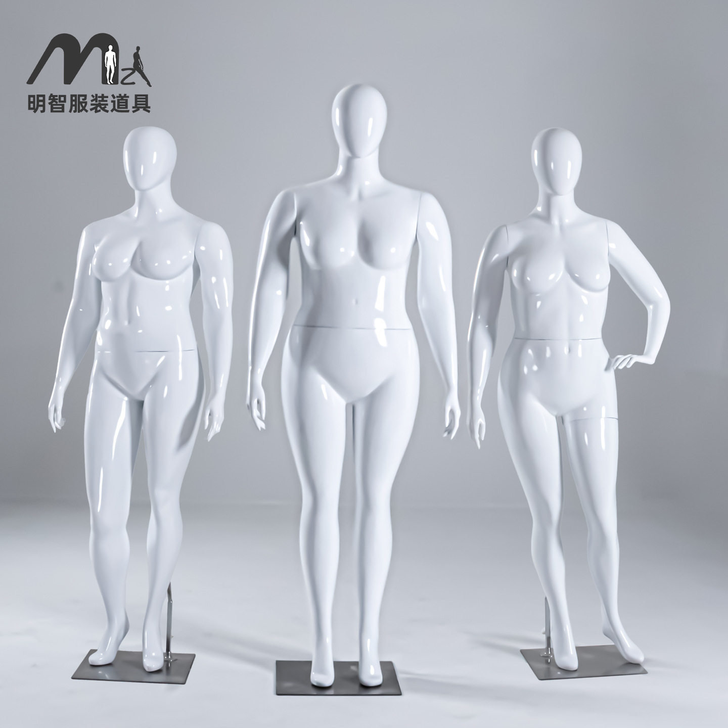 大码模特道具女装展示架假人体模服装模特