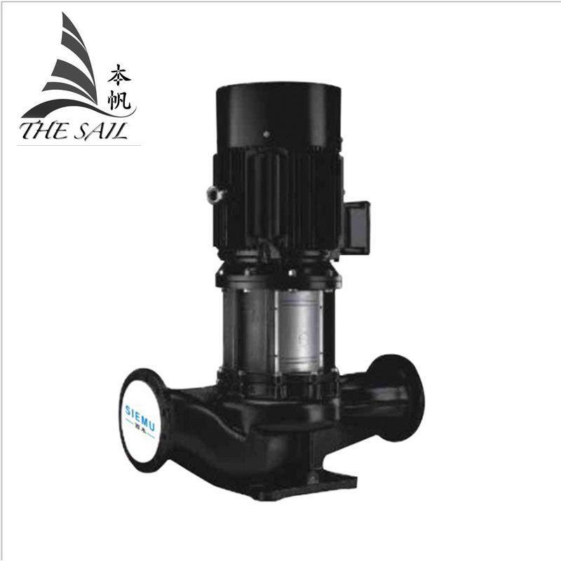 本帆TV型管道循环泵TD型单级管道离心泵福建水处理循环泵机械密封