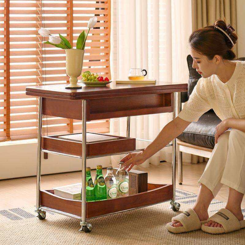 实木茶几小推车可折叠移动长方形中古边几不锈钢可移动边几小茶几,畜牧/养殖物资,畜牧/养殖器械,淘宝优惠券,粉丝福利购,淘宝优惠卷