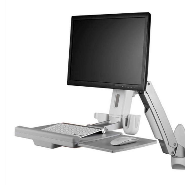 一体机电脑支臂电脑墙架手麻电脑支臂吊塔电脑支架