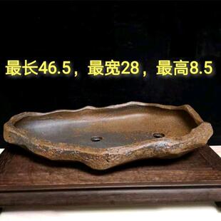 紫砂花盆南蛮盆异形盆浅盆手工盆景盆造型盆古风古朴创意盆栽