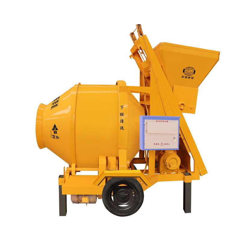 JZM350摩擦式翻斗全自动上料工地用小型混凝土滚筒搅拌机耐用水泥