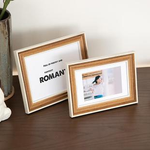 简约相框摆台7寸56810a4欧式创意照片像框挂墙画框