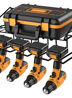 Tool shelf电动工具储物架手持电钻置物架重型浮动工具架黑色新款